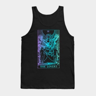 The Lovers Tarot Card Tank Top